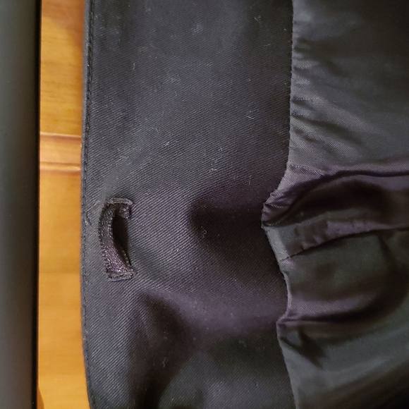 LITTLE BLACK DRESS! STRAPLESS & taylored with inner elastic support Sz 10 - Picture 5 of 9